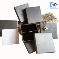 Caja de regalo elegante de la caja de papel de la cartulina de la joyería de la forma pequeña con el parte movible